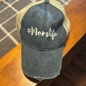 #Momlife Baseball Cap